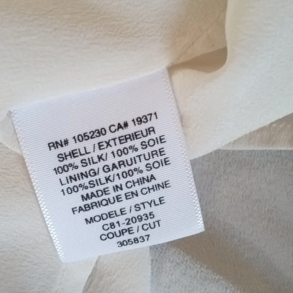 Joie cream silk racerback pocket tank - Picture 5 of 7